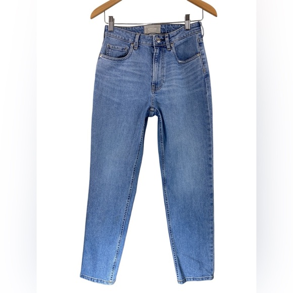 Everlane The Curvy Cheeky High Rise Jeans Blue Size 27 - Picture 1 of 12